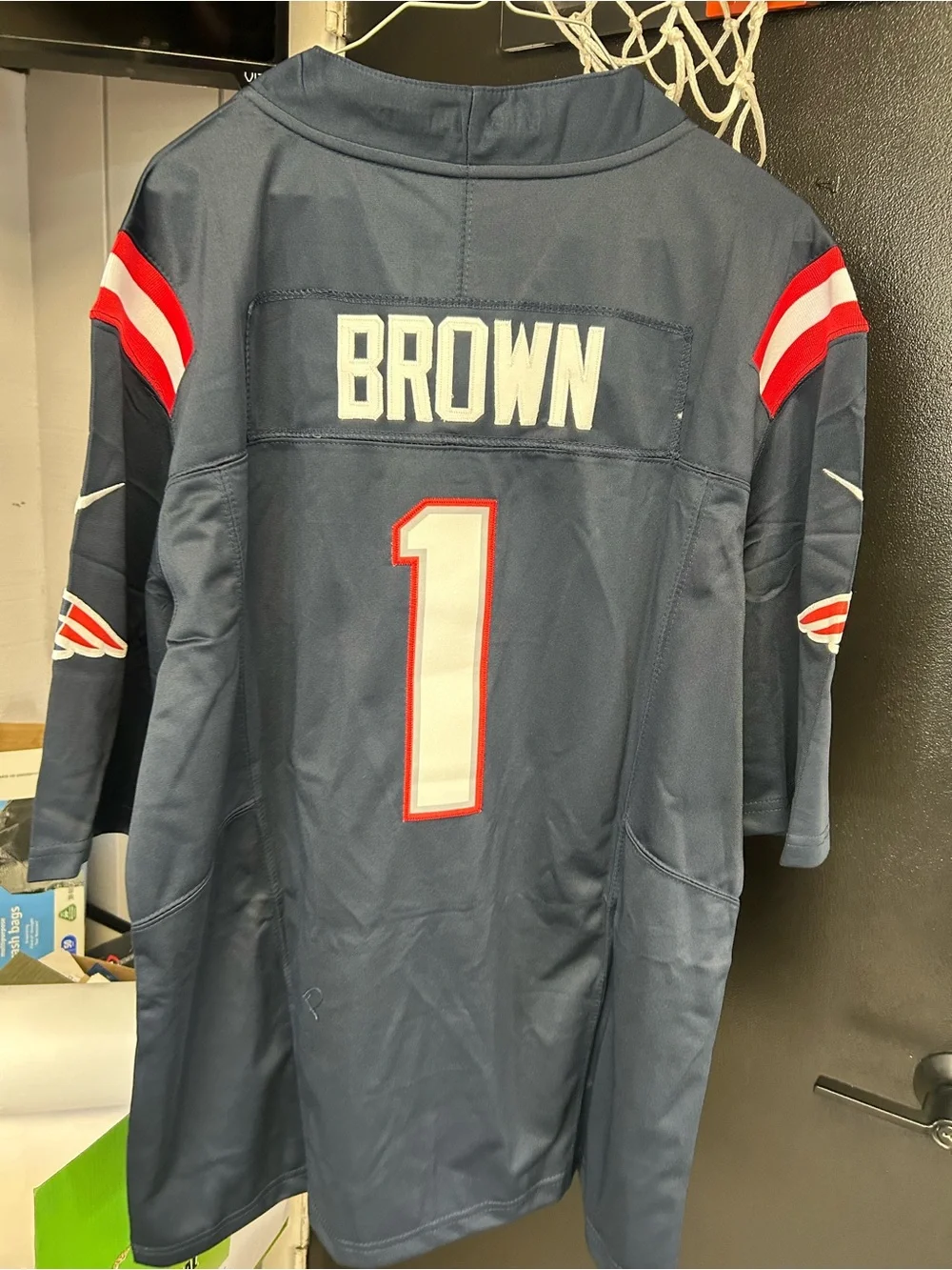 Nike New England Patriots AJ Brown jersey #1